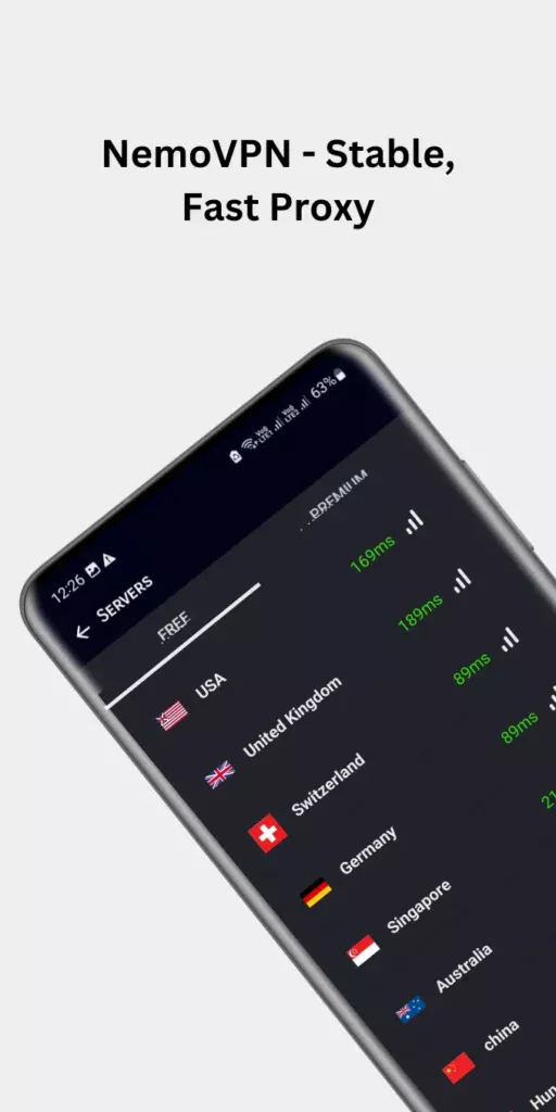 Nemo VPN – Unlock Socials