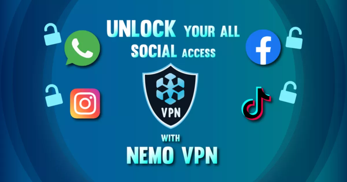 Nemo VPN – Unlock Socials